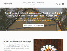 Tablet Screenshot of hexsigns.com